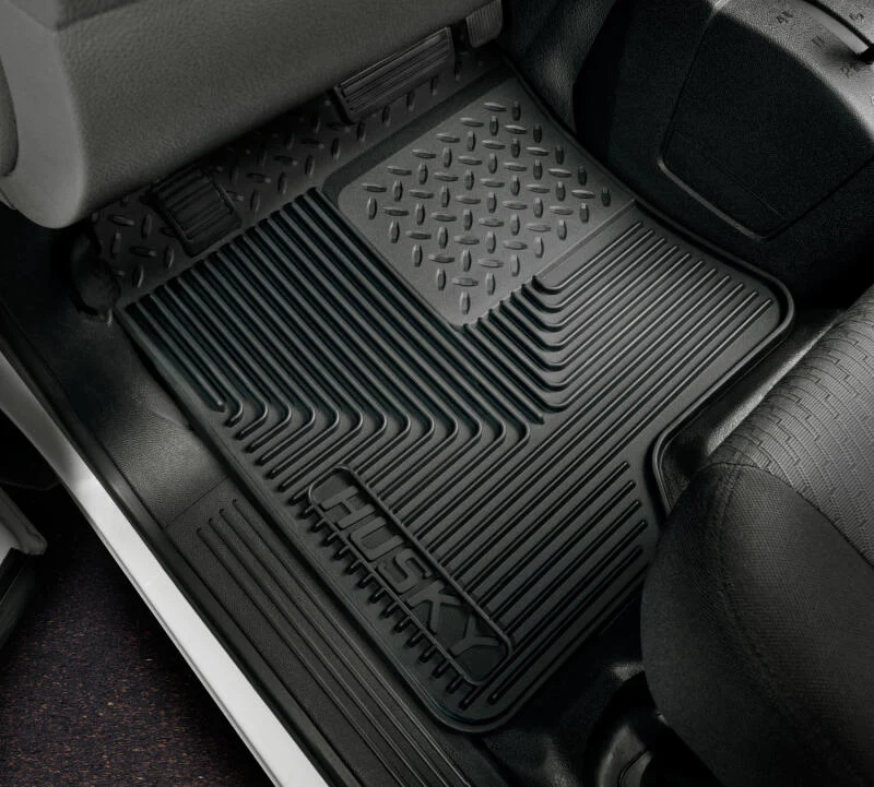 Husky Liners 98-03 Dodge Durango/01-04 Chevy S-10 Pickup Heavy Duty Black Front Floor Mats - Image 3