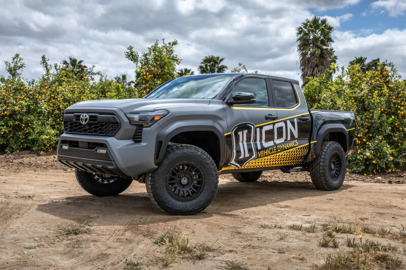 ICON 2024+ Toyota Tacoma 1.25in-3in Stage 2 Suspension System - Billet - Image 3