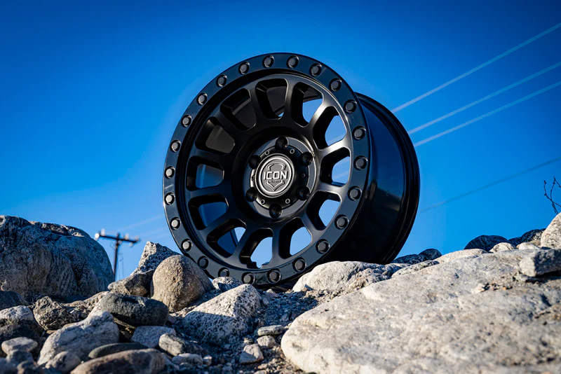 ICON Hulse 18x9 6x5.5 0mm Offset 5in BS Double Black - Image 3