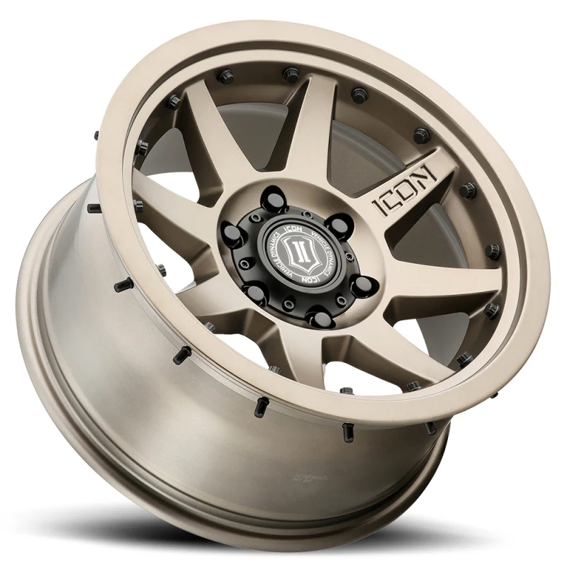 ICON Rebound Pro 17x8.5 6x5.5 0mm Offset 4.75in BS 106.1mm Bore Bronze Wheel - Image 8