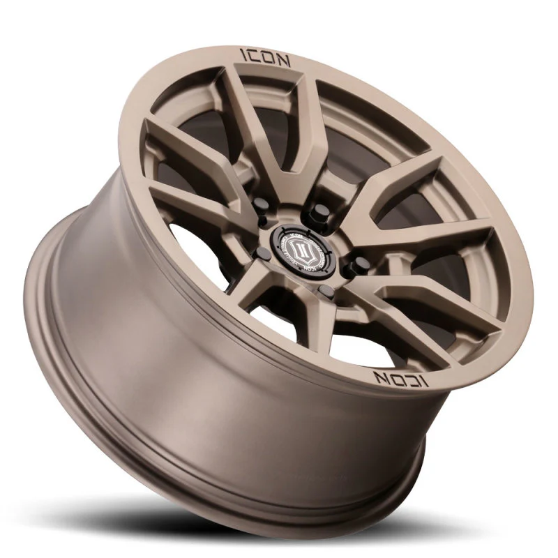 ICON Vector 5 17x8.5 5x150 25mm Offset 5.75in BS 110.1mm Bore Bronze Wheel - Image 3