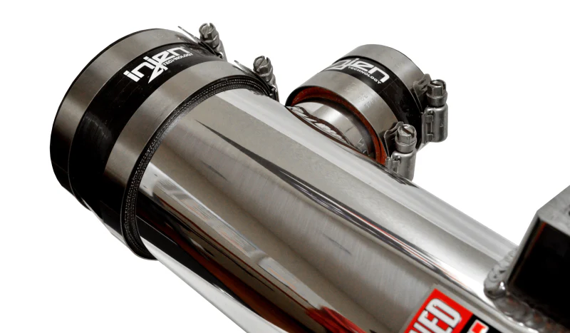 Injen 16-19 Nissan Titan 5.6L Polished Power-Flow Air Intake System - Image 3