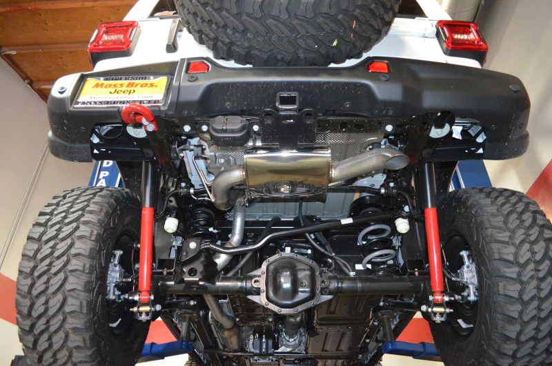 Injen 18-20 Jeep Wrangler JL V6-3.6L & L4-2.0L(t) High Tuck Axle Back Exhaust - Image 3