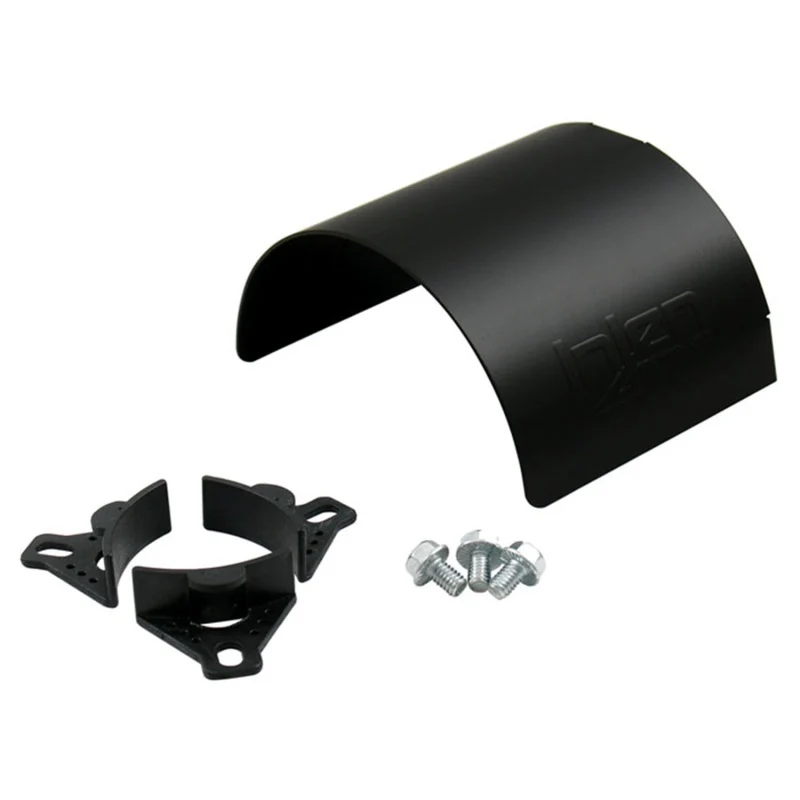 Injen Aluminum Air Filter Heat Shield Universal Fits 3.50 Black - Image 4