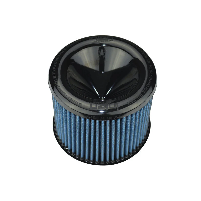 Injen AMSOIL Ea Nanofiber Dry Air Filter - 2.75 Filter 6 Base / 5 Tall / 5 Top - Image 7