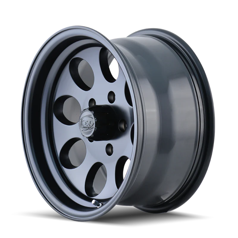 ION Type 171 17x9 / 8x165.1 BP / 0mm Offset / 130.8mm Hub Matte Black Wheel
