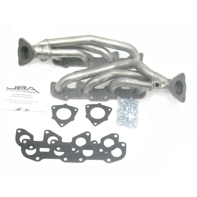 JBA 00-04 Toyota 4.7L V8 1-1/2in Primary Raw 409SS Cat4Ward Header - Image 2