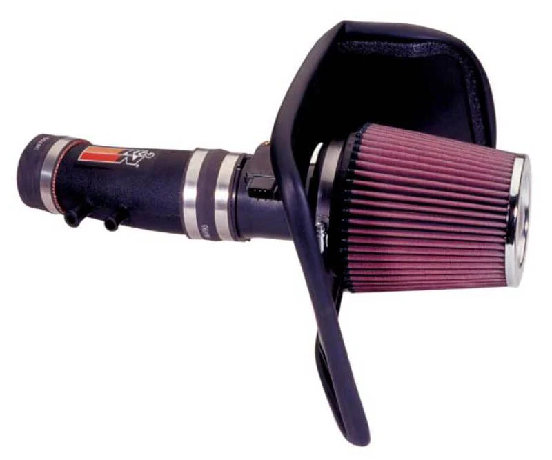 K&N 01-04 Nissan Frontier V6-3.3L S/C Performance Intake Kit - Image 2