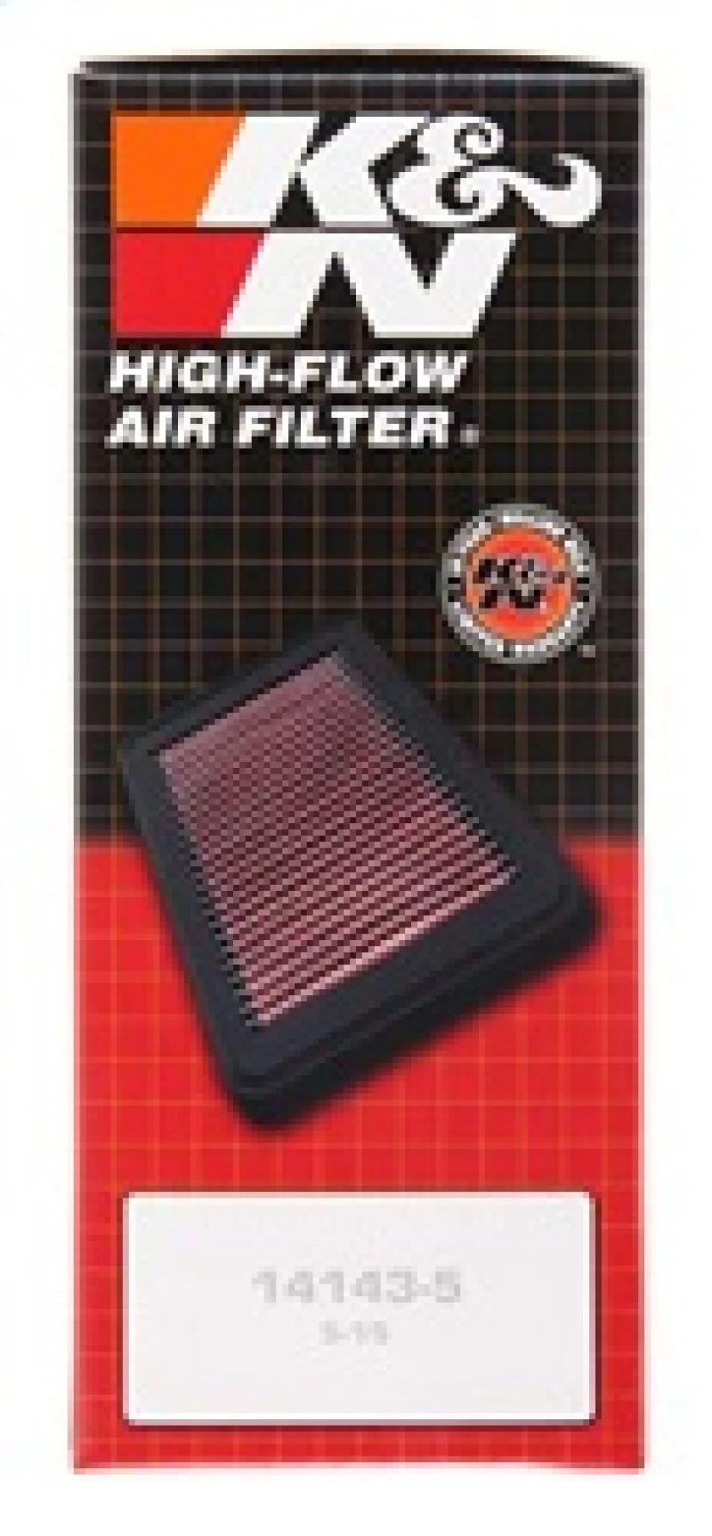 K&N 03-06 Lancer Evo 8/9 Drop In Air Filter - Image 7