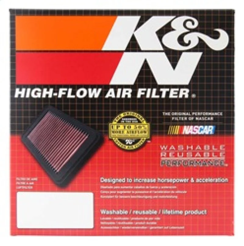 K&N 03-06 Lancer Evo 8/9 Drop In Air Filter - Image 8