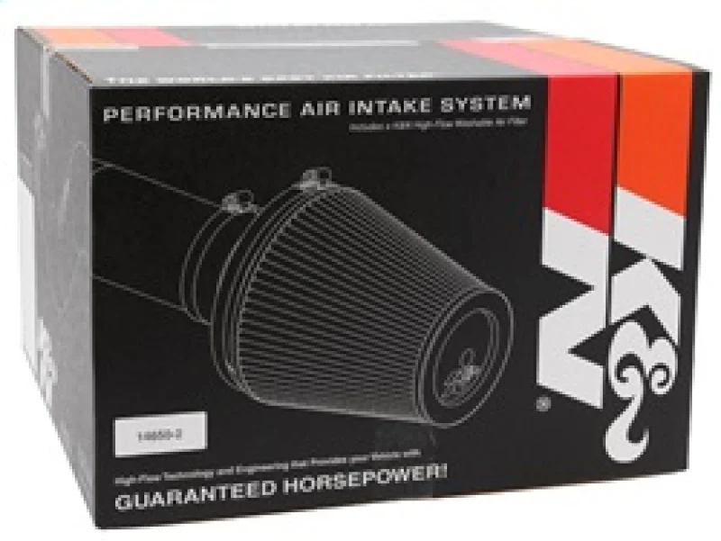 K&N 03-07 Ford F-Series / Excursion V8-6.0L Performance Intake Kit - Image 3