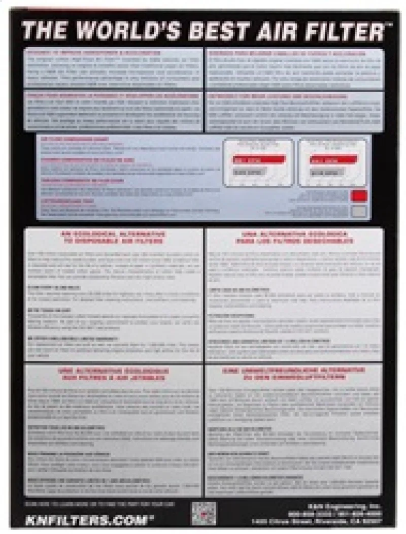 K&N 04-09 Lexus GX470 4.7L / 02-08 Toyota 4Runner / 01-07 Sequoia / 00-06 Tundra Drop In Air Filter - Image 11