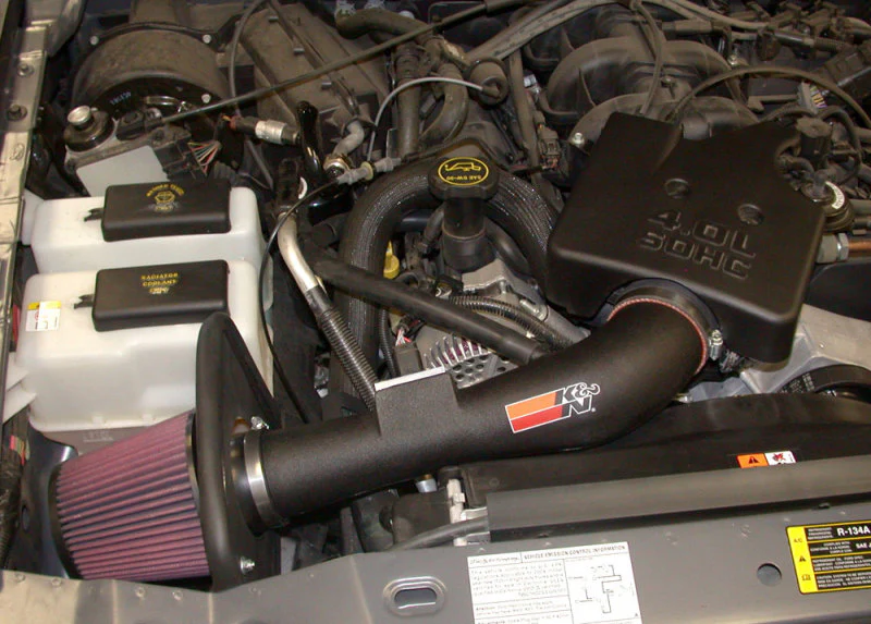 K&N 04 Ford Ranger / Mazda B4000 V6-4.0L Performance Intake Kit - Image 2