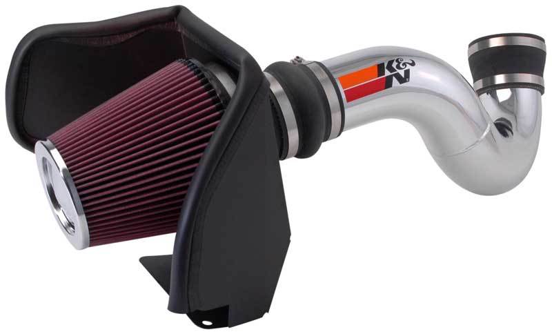 K&N 05 Chevy/GMC PickUp & SUV V8-4.8/5.3/6.0L High Flow Performance Kit - Image 2