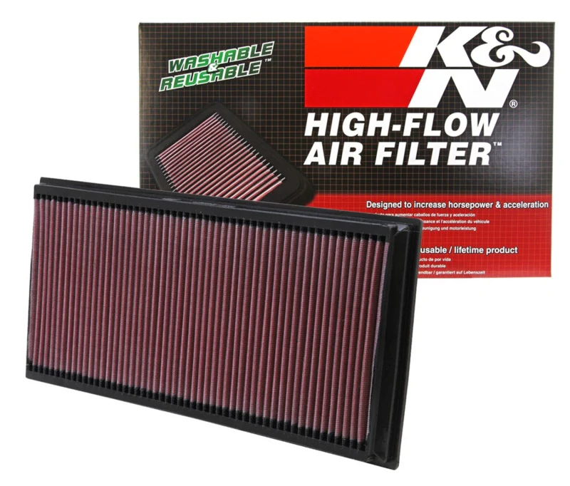 K&N 06-09 L.R. Range Rover / 02-10 VW Touareg / 02-09 Porsche Cayenne Drop In Air Filter - Image 8