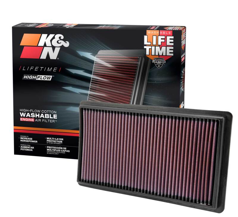 K&N 07 Mazda CX-9 3.5L-V6 Drop In Air Filter - Image 17