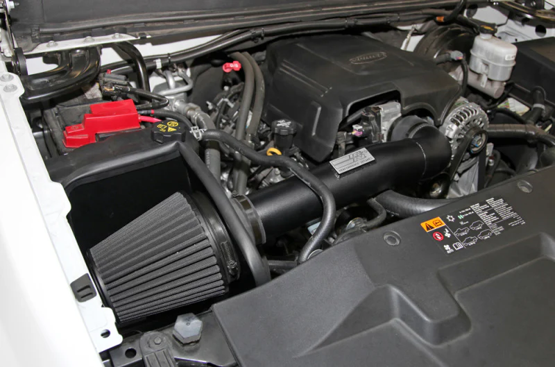 K&N 09-13 Chevy Silverado 1500/Avalanche/Suburban / 09-13 GMC Yukon Black Perf Intake Kit - Image 7