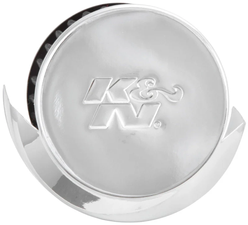 K&N 1.5in Flange ID x 3in OD x 2.5in Height Clamp On Crankcase Vent Filter - Image 3