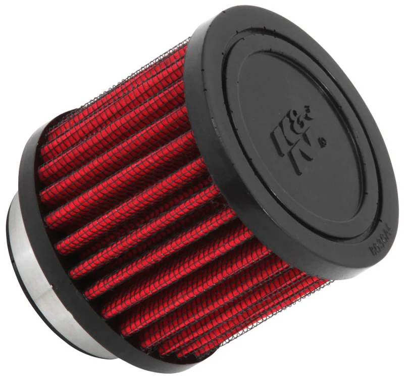 K&N 1.75 inch Vent 3 inch D 2.5 inch H Air Filter - Rubber Top - Image 5
