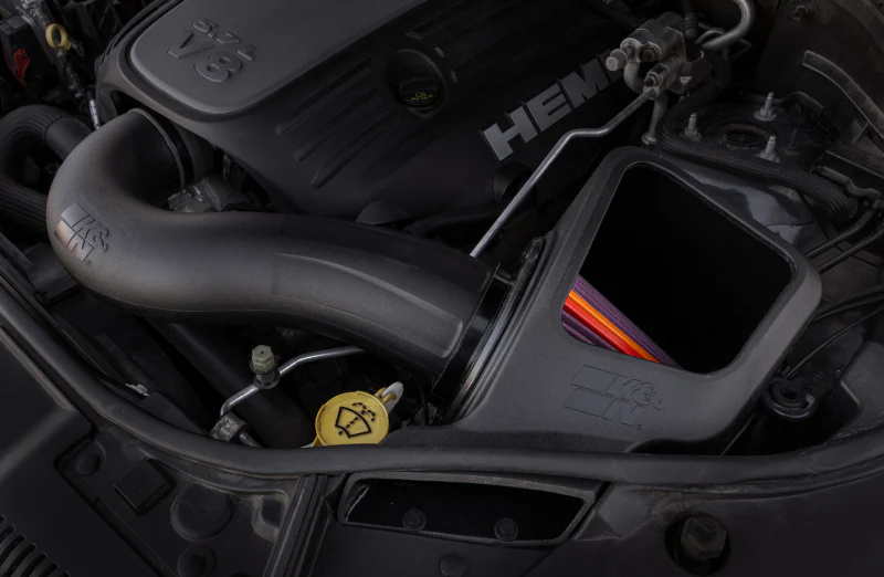 K&N 11-22 Jeep Grand Cherokee V8-5.7L F Performance Air Intake System - Image 2