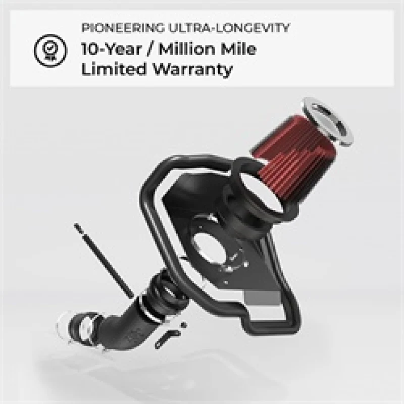 K&N 11 Jeep Grand Cherokee 5.7L V8 / 11 Dodge Durango 5.7L V8 High Flow Performance Intake Kit - Image 5