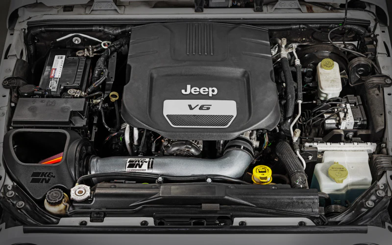 K&N 12-18 Wrangler NextGen Aluminum Cold Air Intake - Image 3