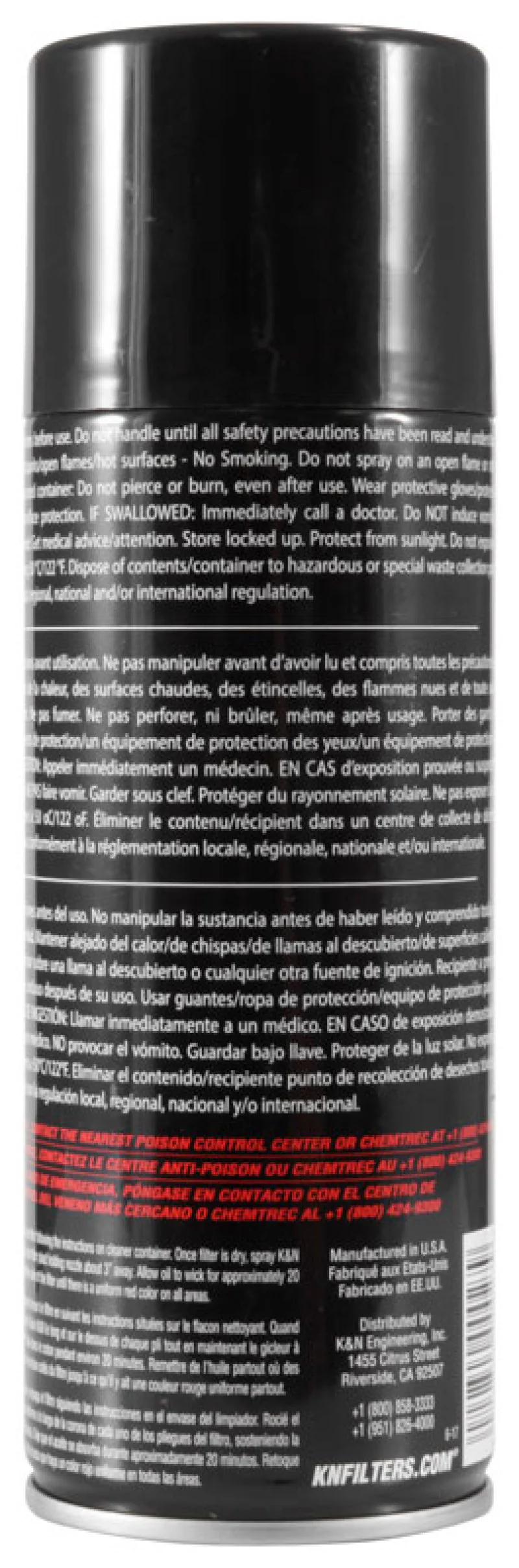 K&N 12.25 oz. Aerosol Air Filter Oil - Image 7