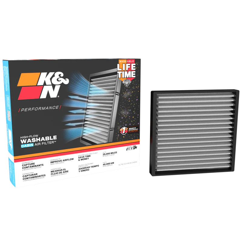K&N 13-15 Audi A3 1.6L/1.8L/2.0L / 12-15 VW Golf VII 1.6L/2.0L Cabin Air Filter - Image 9