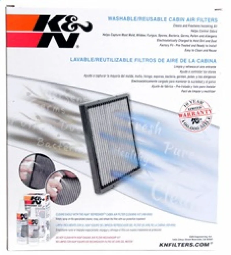 K&N 13-16 Audi SQ5 3.0L V6 Cabin Air Filter - Image 7