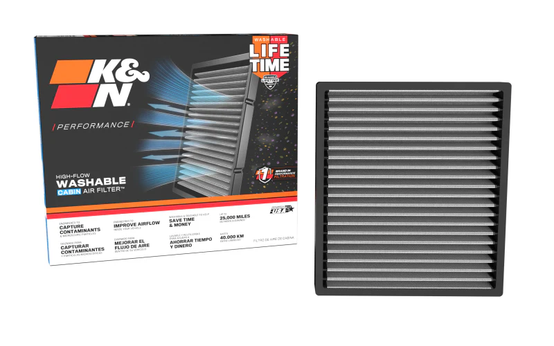 K&N 14-24 Infiniti Q50 Cabin Air Filter - Image 4