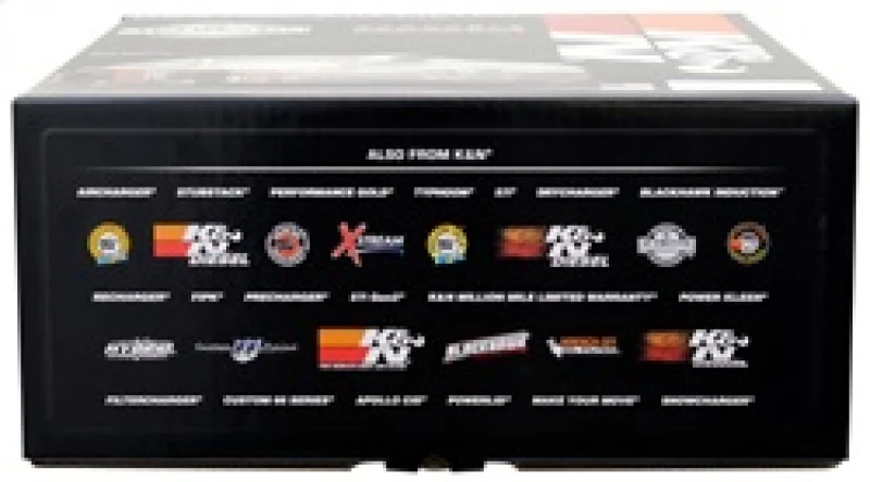 K&N 14in Red Custom Air Cleaner Assembly - 5.125in ID x 14in OD x 3.87in H - Image 5