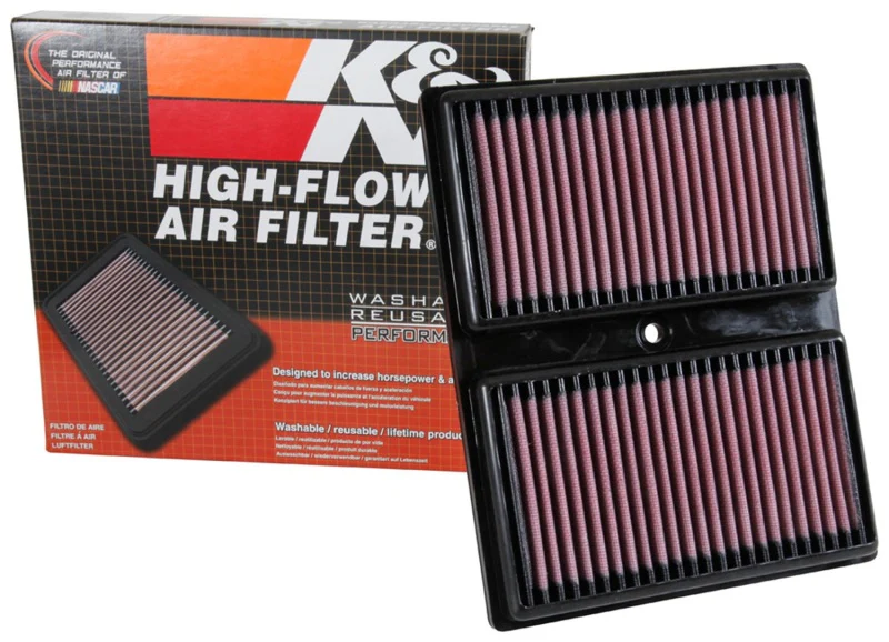 K&N 15-17 Audi A1 L3-1.0L F/l - Replacement Drop In Air Filter - Image 11