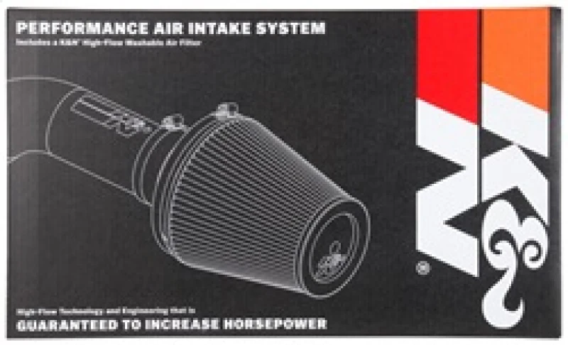 K&N 16-17 Nissan Titan XD V8-5.0L DSL 63 Series AirCharger Performance Intake - Image 17