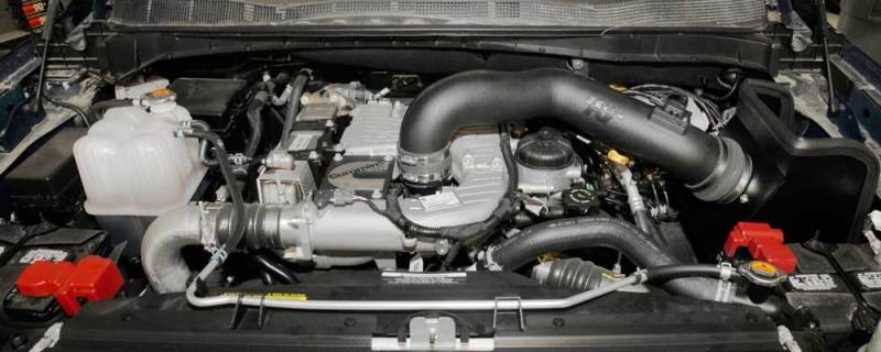 K&N 16-17 Nissan Titan XD V8-5.0L DSL 63 Series AirCharger Performance Intake - Image 4