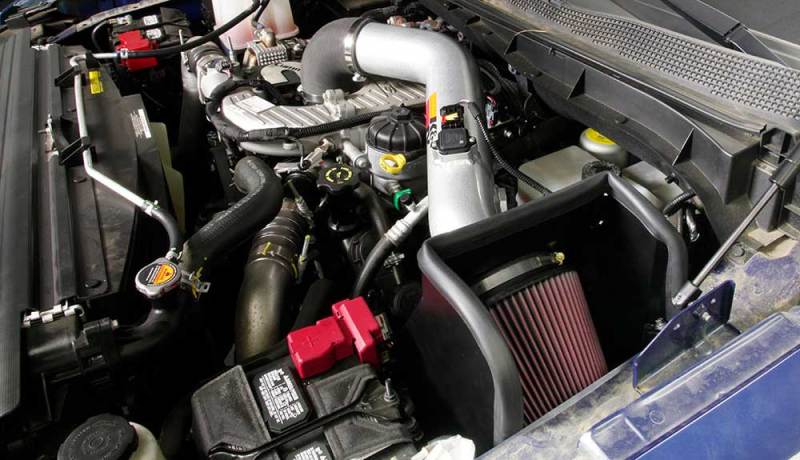 K&N 16-17 Nissan Titan XD V8-5.0L Performance Air Intake Kit - Metal - Image 5