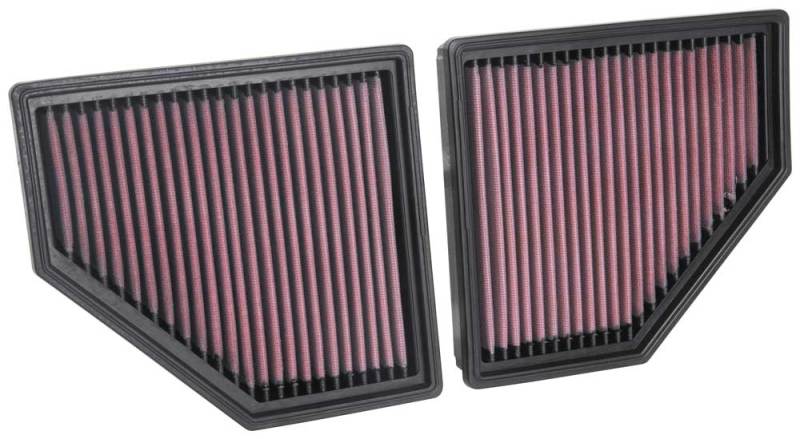 K&N 16-19 BMW 750i L6-4.4L F/I Replacement Drop In Air Filter - Image 2