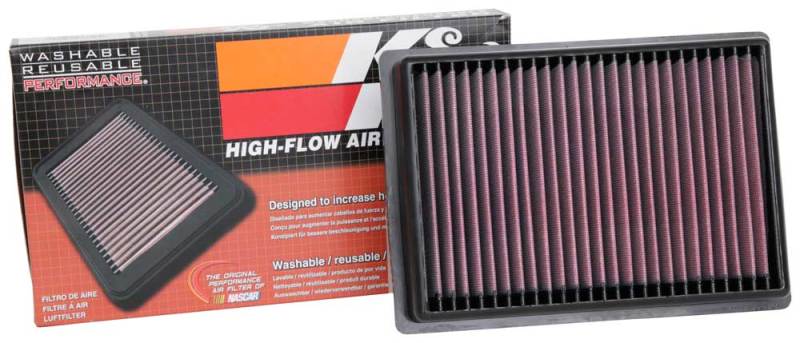 K&N 16-19 Lexus RX450H V6-3.5L F/I Replacement Drop In Air Filter - Image 13