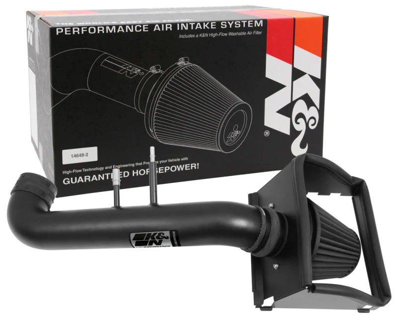 K&N 2015 Ford F150 5.0L V8 Blackhawk Performance Intake Kit - Image 12