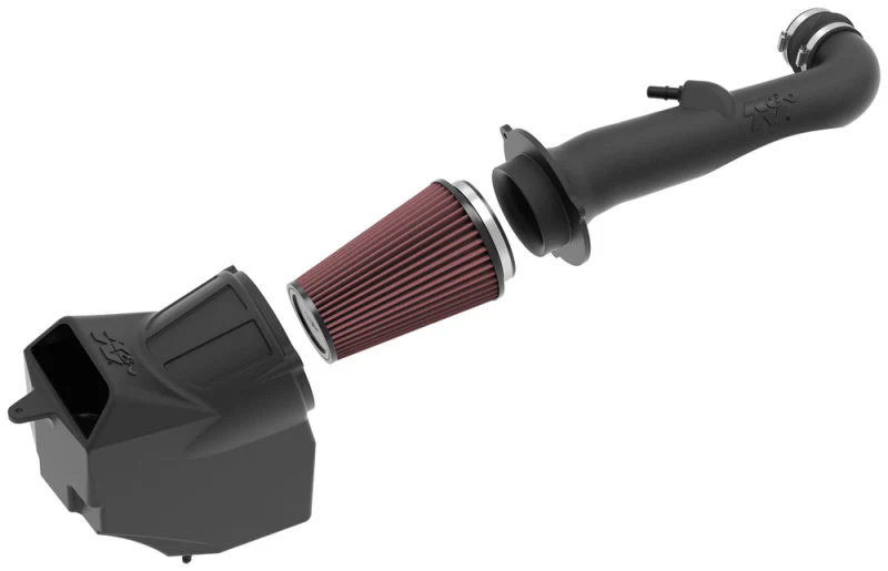K&N 2018 Jeep Wrangler JL V6-3.6L F/I AirCharger Performance Intake - Image 4