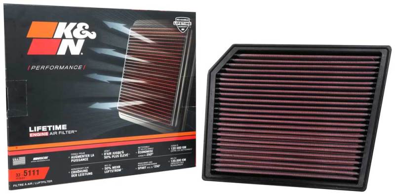 K&N 2019 BMW X2 M35 L4-2.0L F/I Replacement Air Filter - Image 3