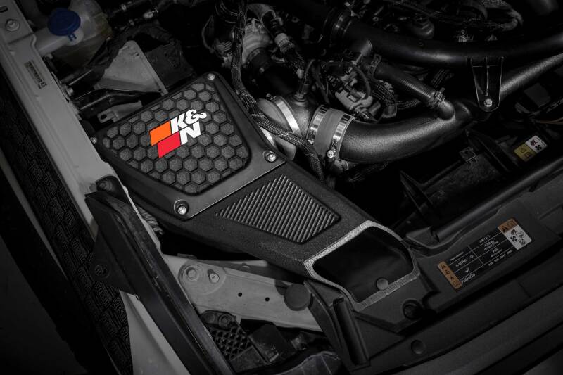 K&N 2021 Ford Bronco V6-2.7L F/I AirCharger Performance Intake - Image 2