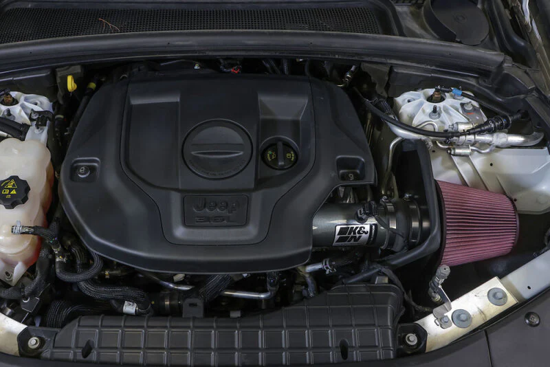 K&N 22-24 Jeep Grand Cherokee L/WL 3.6L V6 Performance Air Intake System - Image 2