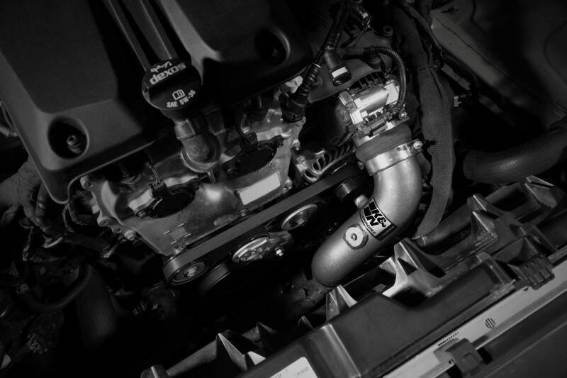 K&N 23-24 GM Colorado/Canyon 2.7L L4 Charge Pipe - Aluminum Tube - Gunmetal Gray - Image 2