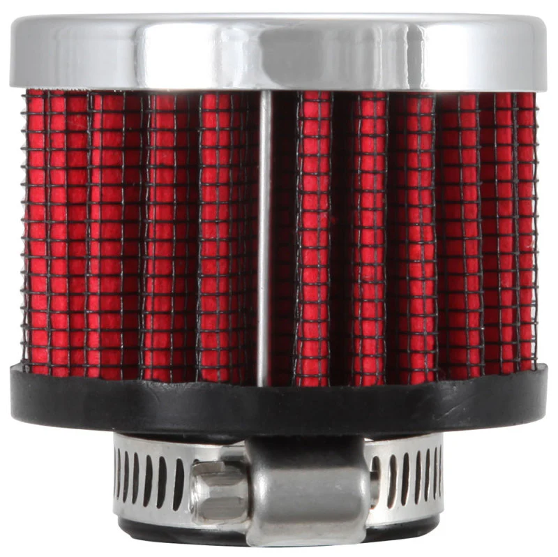 K&N 3/4 inch ID 2 inch OD 1.5 inch H Clamp On Crankcase Vent Filter - Image 10