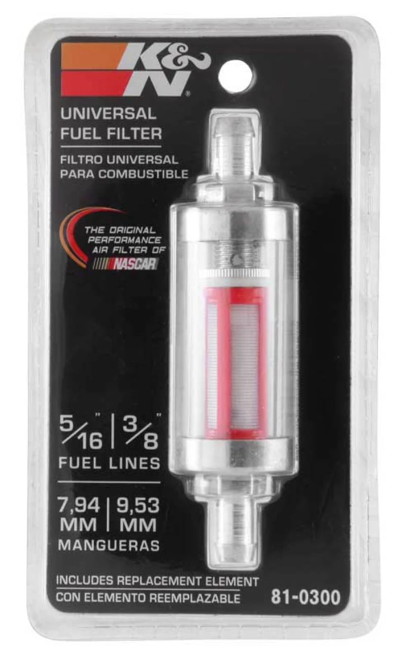 K&N 5/16in x 3/8in Universal Replacement In-Line Fuel Filter - Image 4
