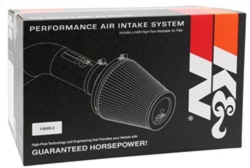 K&N 94-97 Ford F-Series Super Duty V8-7.3L Performance Intake Kit - Image 2