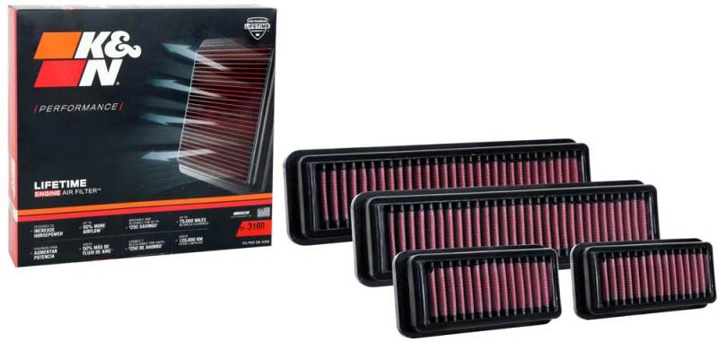 K&N BMW X3M/X4M L6-3.0L F/I Turbo Drop In Air Filter - Image 7