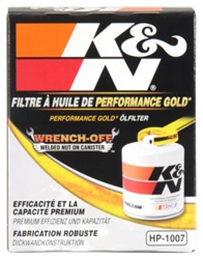 K&N Buick / Chevrolet / Oldsmobile Performance Gold Oil Filter - Image 12