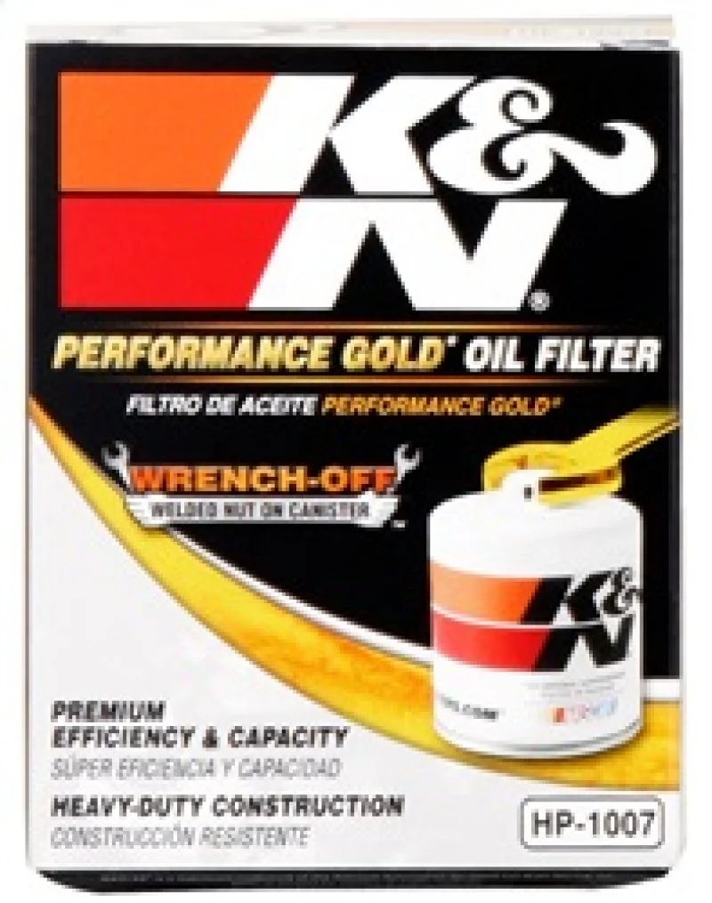 K&N Buick / Chevrolet / Oldsmobile Performance Gold Oil Filter - Image 13