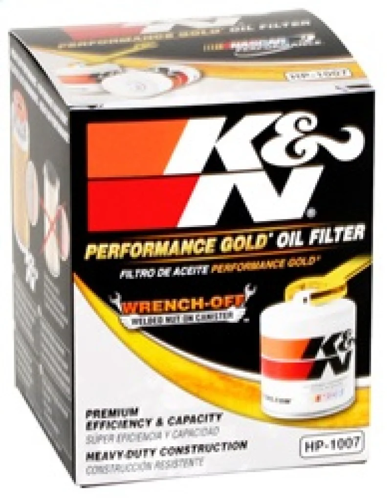 K&N Buick / Chevrolet / Oldsmobile Performance Gold Oil Filter - Image 14